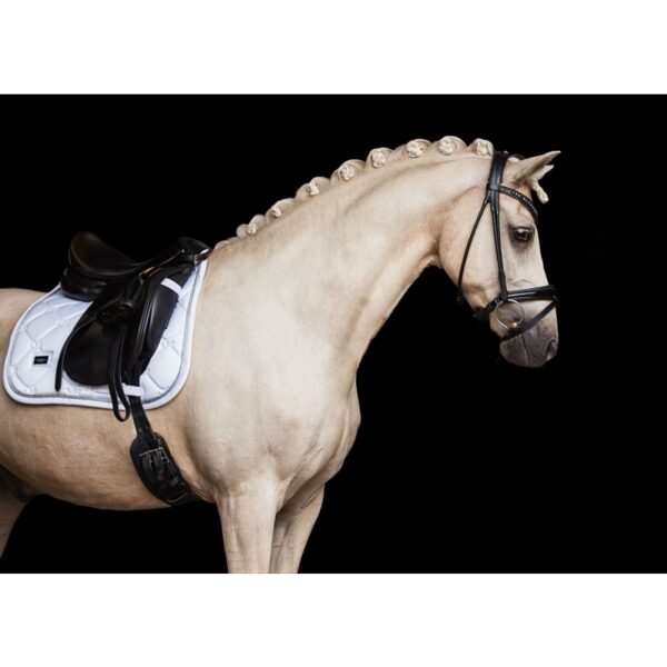 EQUESTRIAN STOCKHOLM KOOLISÕIDUVALTRAP WHITE PERFECTION SILVER - Image 3